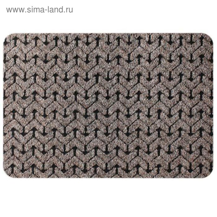 Коврик придверный King Size, 40х60 см, бежевый 
Коврик придверный King Size, 40х60 см, бежевый