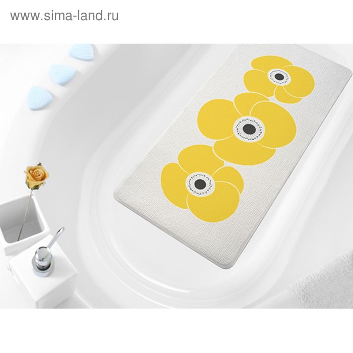 SPA-коврик в ванну Petunia, 36 х 71 см, оранжевый
SPA-коврик в ванну Petunia, 36 х 71 см, оранжевый