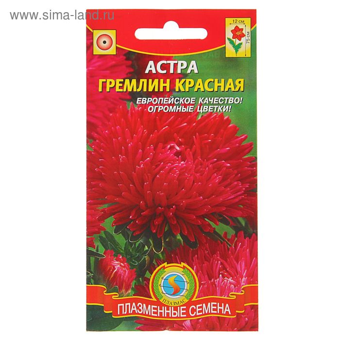 Семена цветов Астра "Гремлин" красная, О, 0,2 г
Семена цветов Астра "Гремлин" красная, О, 0,2 г