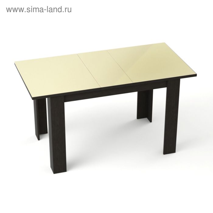 Обеденный стол «Бостон», раскладной, 1200(1500) × 800 мм, цвет венге / стекло бежевое
Обеденный стол «Бостон», раскладной, 1200(1500) × 800 мм, цвет венге / стекло бежевое