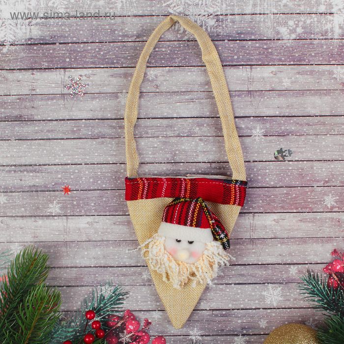 Сумочка «Новый год», колпак в клетку, виды МИКС
Сумочка «Новый год», колпак в клетку, виды МИКС