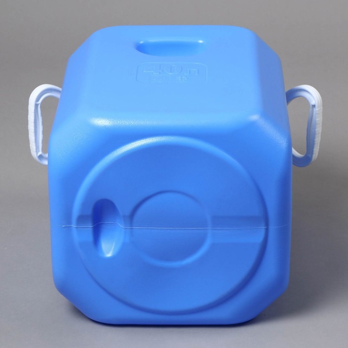 фото Фляга пищевая, 40 л, горловина 19 см, 4 ручки сибполимер