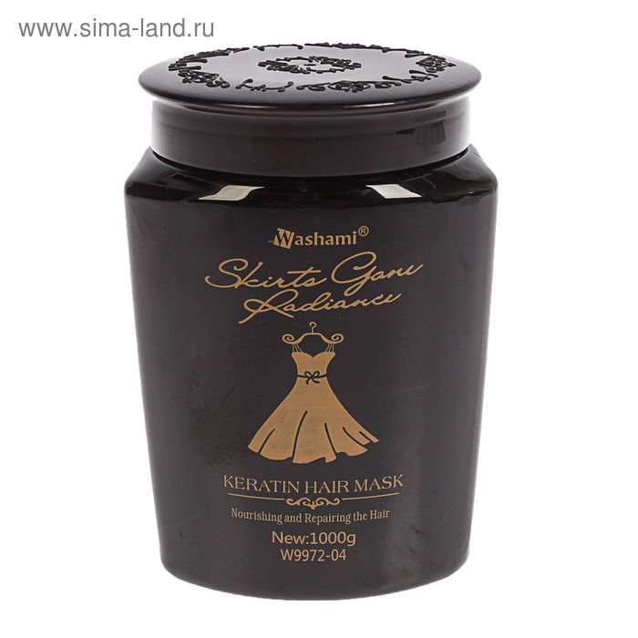 Маска для волос "Кератиновая" 1000 гр, цвет черный
Маска для волос "Кератиновая" 1000 гр, цвет черный