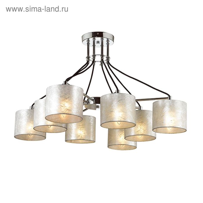 Люстра ODRI, 8x40Вт E14, цвет хром
Люстра ODRI, 8x40Вт E14, цвет хром