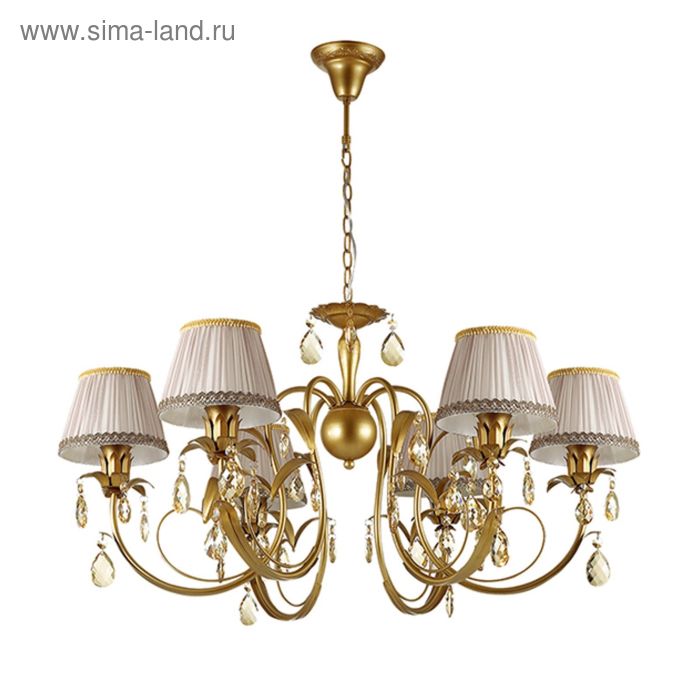 Люстра CAROLLA, 6x40Вт E14, цвет золото 
Люстра CAROLLA, 6x40Вт E14, цвет золото