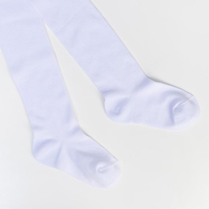 фото Колготки детские, цвет белый, рост 134-140 см носкофф