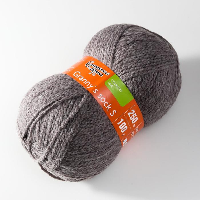 Пряжа Granny`s sock S (Бабушкин носокПШ) 30% шерсть 70% акрил 250м/100гр (натур.т.кор 105)
Пряжа Granny`s sock S (Бабушкин носокПШ) 30% шерсть 70% акрил 250м/100гр (натур.т.кор 105)