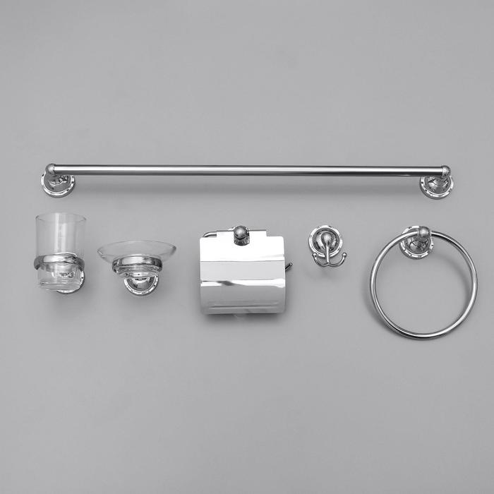 Набор для ванной комнаты, 6 предметов
Набор для ванной комнаты, 6 предметов