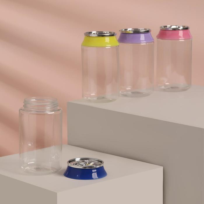 Баночка для хранения «Газировка», 85 мл, цвет голубой
Баночка для хранения «Газировка», 85 мл, цвет голубой