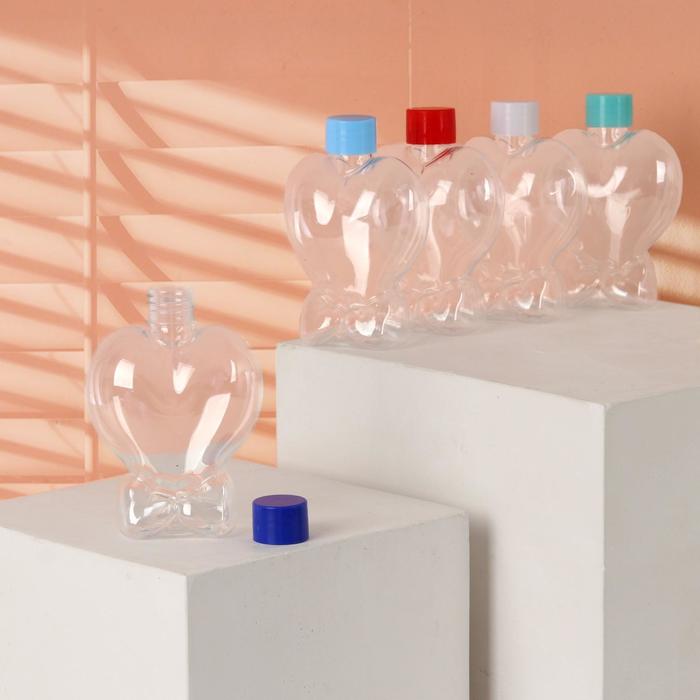 Бутылочка для хранения «Сердце», 150 мл, цвет МИКС
Бутылочка для хранения «Сердце», 150 мл, цвет МИКС