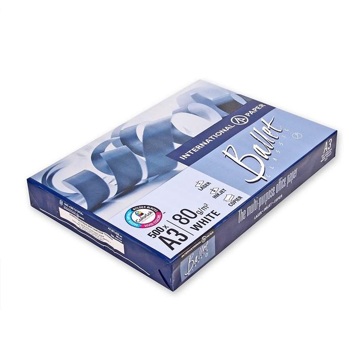 Бумага А3 500 л, Ballet Classic, 80 г/м2, белизна 150% CIE, класс B (цена за 500 листов)
Бумага А3 500 л, Ballet Classic, 80 г/м2, белизна 150% CIE, класс B (цена за 500 листов)