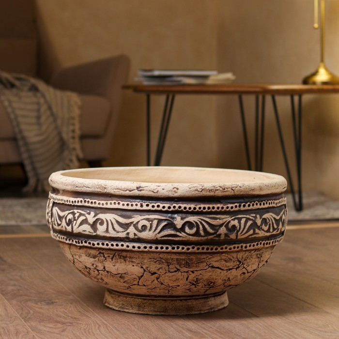 Кашпо садовое "Ирида", шамот, 32 л
Кашпо садовое "Ирида", шамот, 32 л