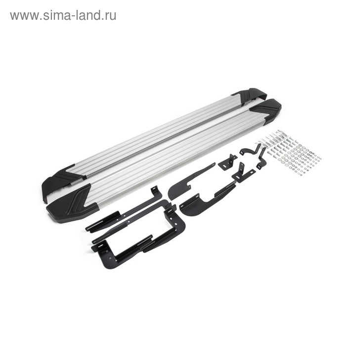 Порог-площадка "Silver" RIVAL, Hyundai ix35, Kia Sportage 2010-2015, с крепежом, F173AL.2303.2
Порог-площадка "Silver" RIVAL, Hyundai ix35, Kia Sportage 2010-2015, с крепежом, F173AL.2303.2