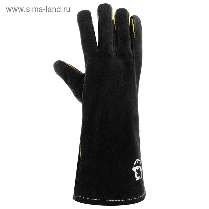 Перчатки-краги спилковые пятипалые, нить Kevlar, цвет чёрный, длина 35-37 см
Перчатки-краги спилковые пятипалые, нить Kevlar, цвет чёрный, длина 35-37 см