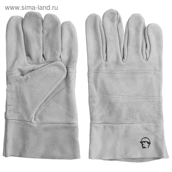 Перчатки цельноспилковые, манжет крага, цвет серый
Перчатки цельноспилковые, манжет крага, цвет серый