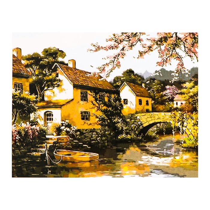 Роспись по холсту «Деревушка у реки» по номерам с красками по 3 мл+ кисти+инстр+крепёж, 30×40 см
Роспись по холсту «Деревушка у реки» по номерам с красками по 3 мл+ кисти+инстр+крепёж, 30×40 см