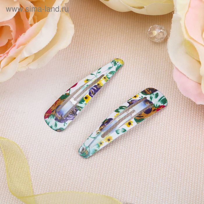 Невидимка для волос "Холли" (набор 10 шт) 5 см, весенние цветы, микс 
Невидимка для волос "Холли" (набор 10 шт) 5 см, весенние цветы, микс