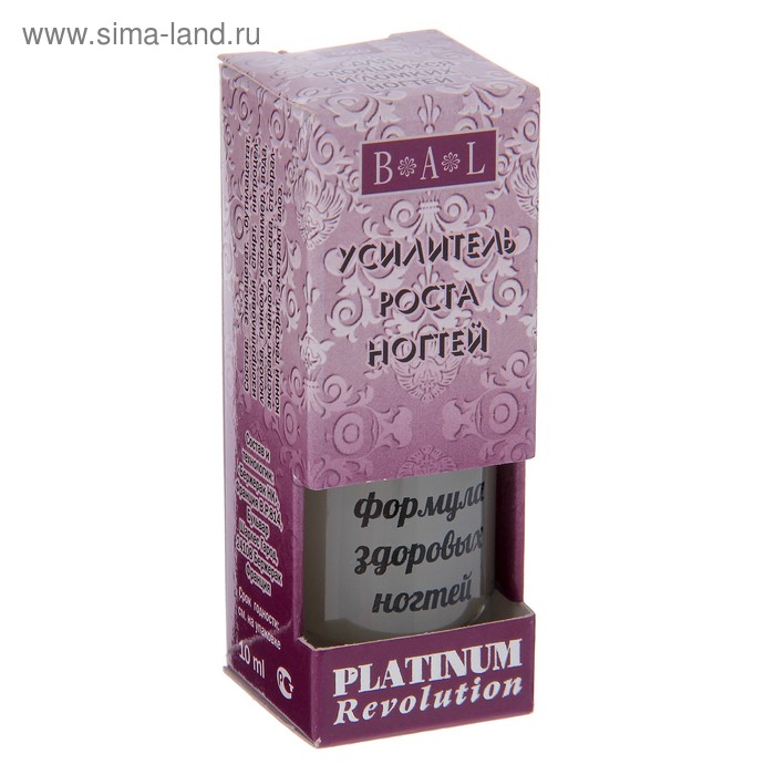 Усилитель роста ногтей Platinum Revolution, 10 мл
Усилитель роста ногтей Platinum Revolution, 10 мл