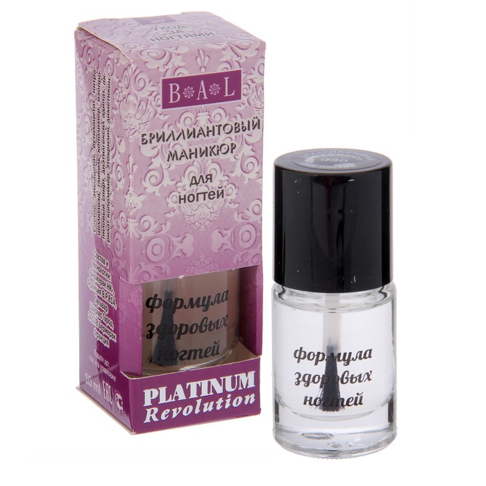 Бриллиантовый маникюр для ногтей Platinum Revolution, 10 мл
Бриллиантовый маникюр для ногтей Platinum Revolution, 10 мл