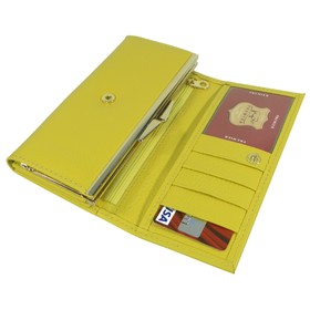Кошелёк женский на кнопке, 3 отдела для купюр, для кредитных карт, для монет, цвет жёлтый
Кошелёк женский на кнопке, 3 отдела для купюр, для кредитных карт, для монет, цвет жёлтый