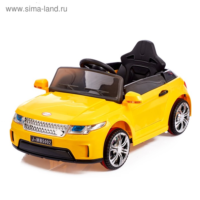 Электромобиль «Эвог», 2 мотора, радиоуправление, FM, USB, цвет желтый
Электромобиль «Эвог», 2 мотора, радиоуправление, FM, USB, цвет желтый
