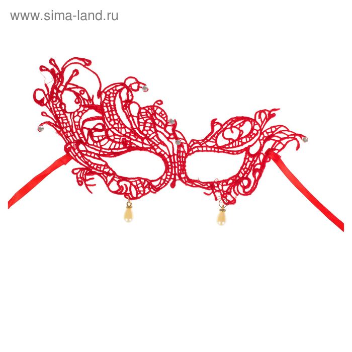 Карнавальная маска «Загадка», с жемчугом
Карнавальная маска «Загадка», с жемчугом