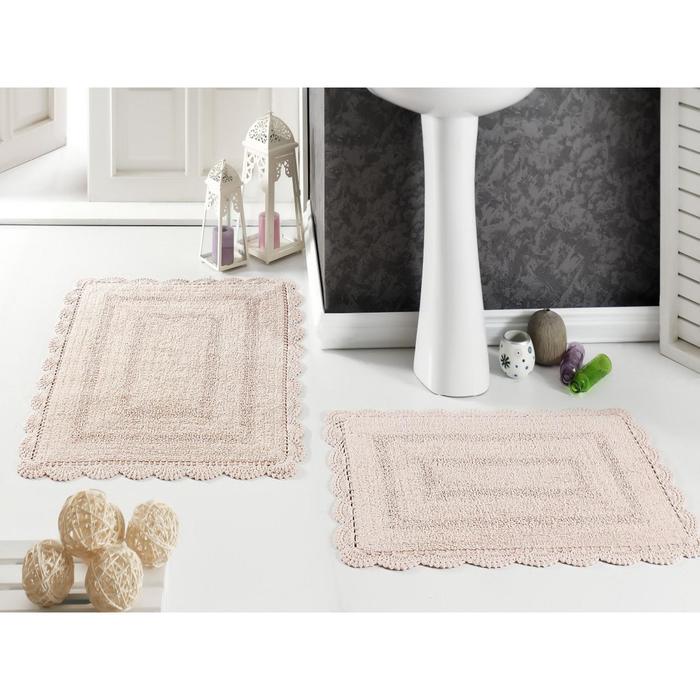 Набор ковриков Evora, размер 60х100 см-1 шт., 50х70 см-1 шт., цвет абрикосовый
Набор ковриков Evora, размер 60х100 см-1 шт., 50х70 см-1 шт., цвет абрикосовый