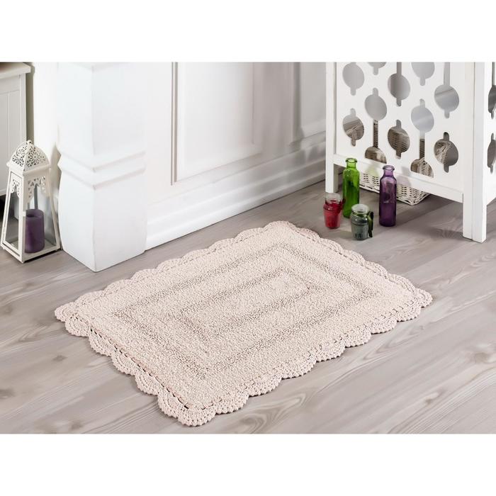 Коврик для ванной Evora, размер 50х70 см, цвет абрикосовый
Коврик для ванной Evora, размер 50х70 см, цвет абрикосовый