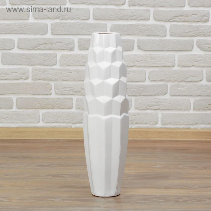 Ваза керамика напольная "День ночь" 60 см призма круглая белая
Ваза керамика напольная "День ночь" 60 см призма круглая белая