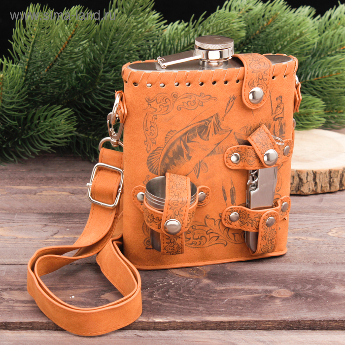 Туристический набор "Рыбак и рыба", фляжка 540 мл, стопки 3 шт, нож-мультитул
Туристический набор "Рыбак и рыба", фляжка 540 мл, стопки 3 шт, нож-мультитул