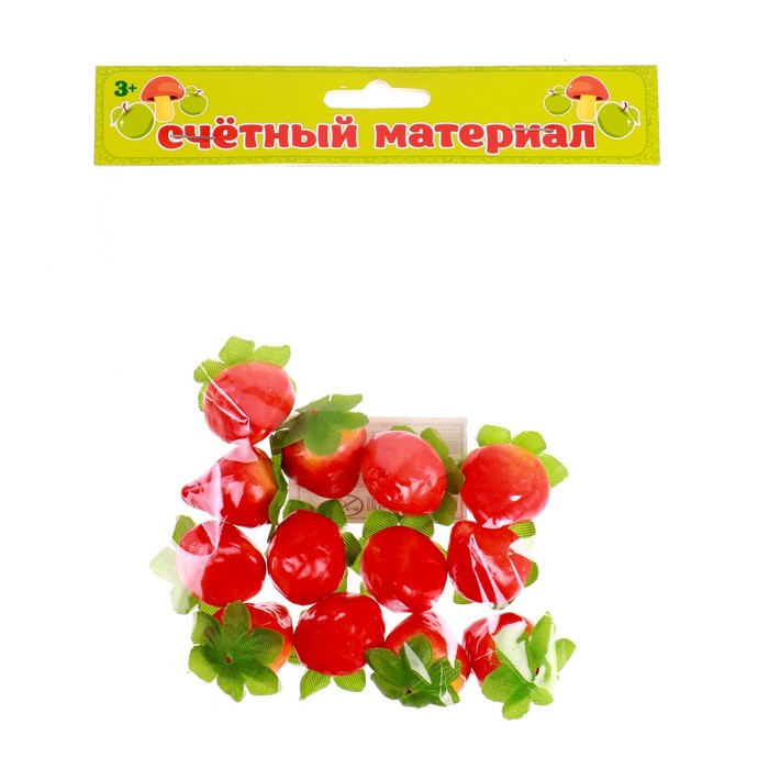 Счётный набор "Клубничка", 12 шт.
Счётный набор "Клубничка", 12 шт.