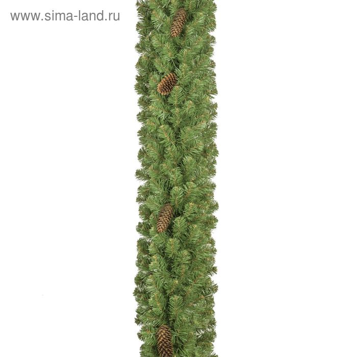 Гирлянда хвойная "Снежная королева" с шишками дл. 270 см.,d-20 см., Кол-во веточек - 250
Гирлянда хвойная "Снежная королева" с шишками дл. 270 см.,d-20 см., Кол-во веточек - 250
