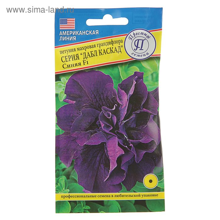 Семена цветов Петуния махровая грандифлора "Дабл каскад" Cиняя F1, О, драже 10 шт
Семена цветов Петуния махровая грандифлора "Дабл каскад" Cиняя F1, О, драже 10 шт