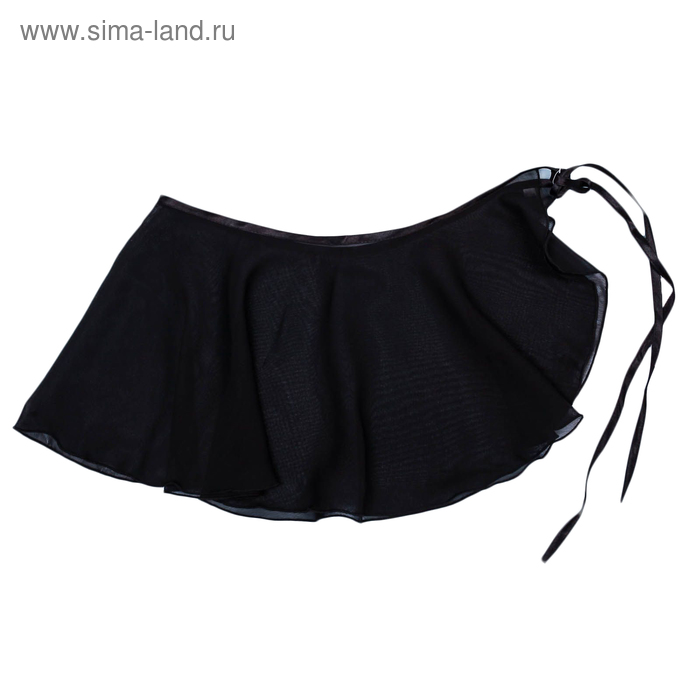 Юбка на завязках шифон, L=40 см, цвет чёрный
Юбка на завязках шифон, L=40 см, цвет чёрный