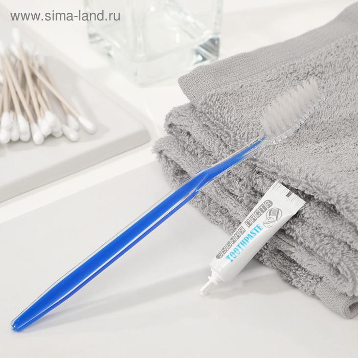 Зубной набор, щетка 17 см + паста 4 г
Зубной набор, щетка 17 см + паста 4 г