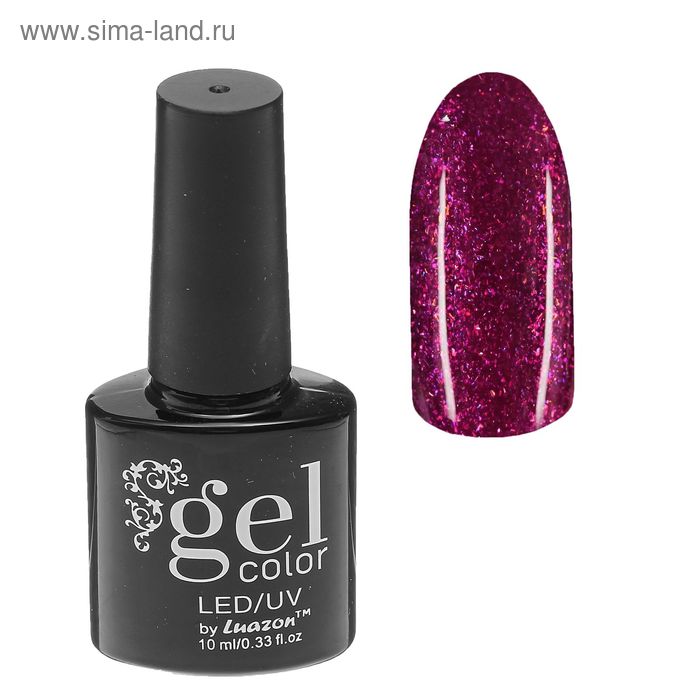 Гель-лак для ногтей, 5284-396, трёхфазный, LED/UV, 10мл, цвет 5284-396 вишнёвый блёстки
Гель-лак для ногтей, 5284-396, трёхфазный, LED/UV, 10мл, цвет 5284-396 вишнёвый блёстки
