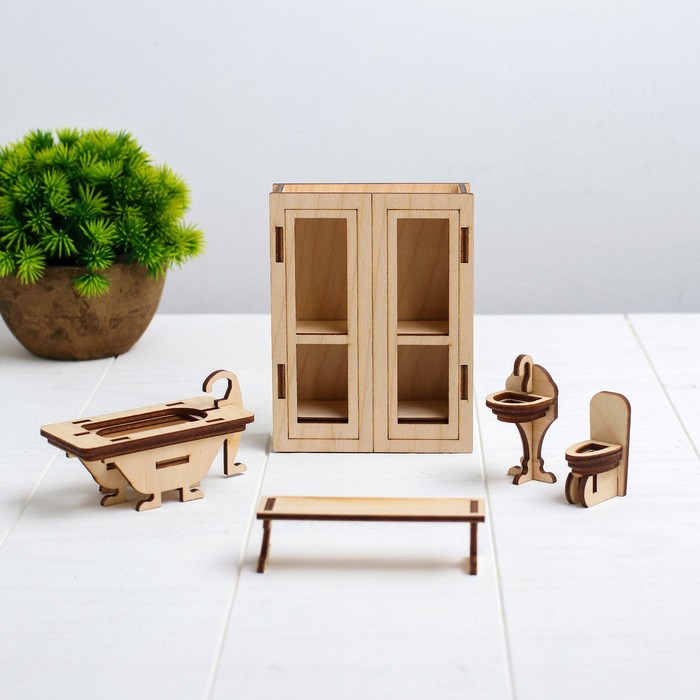 Конструктор «Ванная» набор мебели
Конструктор «Ванная» набор мебели