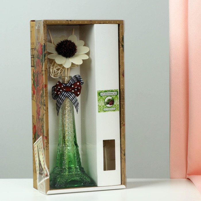 Набор подарочный "Париж": ваза, аромамасло хвоя 30 мл, декор, "Богатство Аромата"
Набор подарочный "Париж": ваза, аромамасло хвоя 30 мл, декор, "Богатство Аромата"