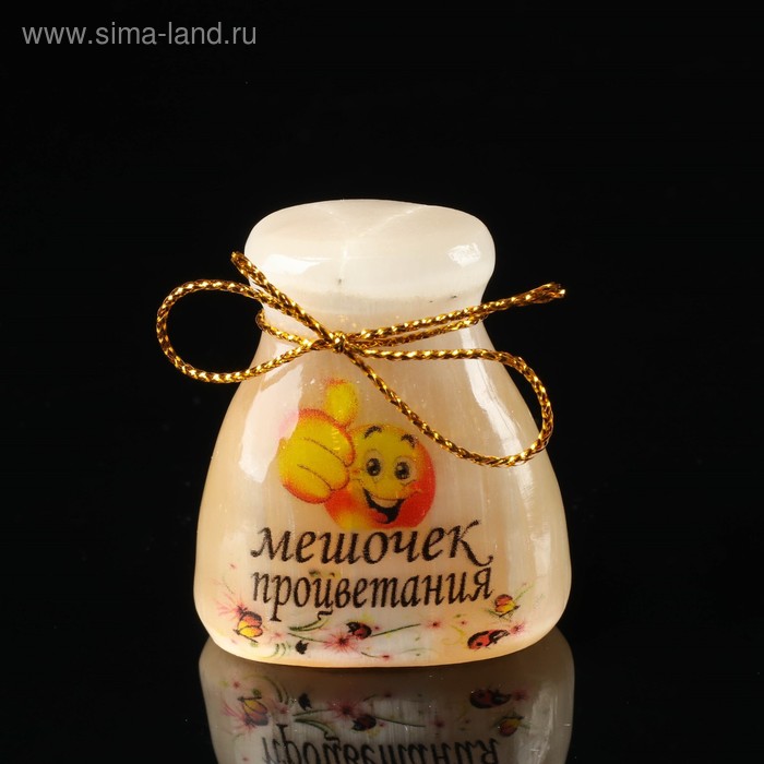 Сувенир «Мешочек процветания», большой, селенит
Сувенир «Мешочек процветания», большой, селенит