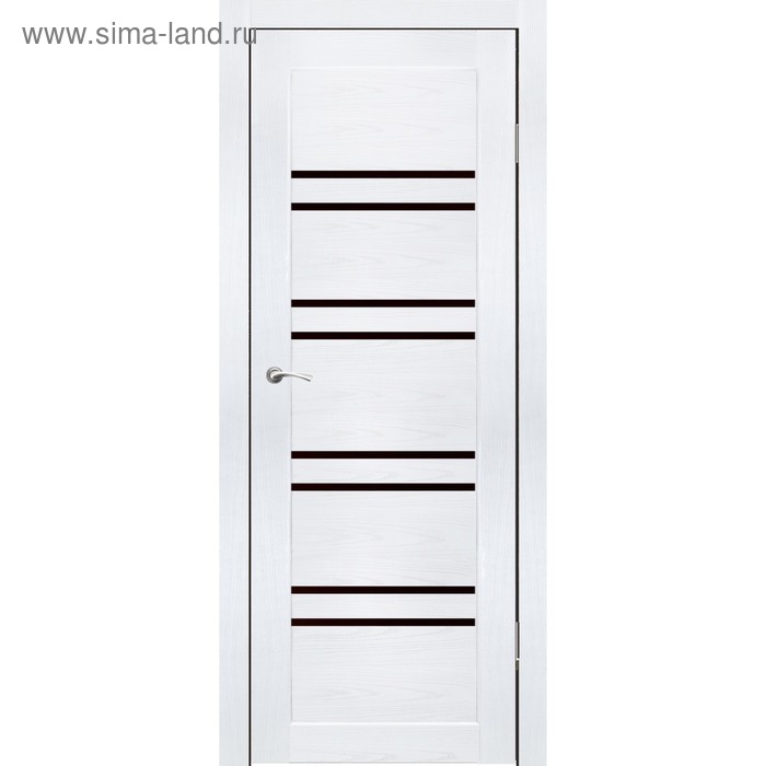 Комплект двери Окинава Ясень белый, черный лакобель 2000х800
Комплект двери Окинава Ясень белый, черный лакобель 2000х800