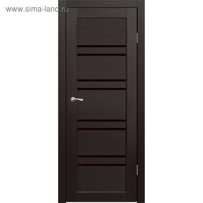 Комплект двери Окинава Венге, черный лакобель 2000х600
Комплект двери Окинава Венге, черный лакобель 2000х600