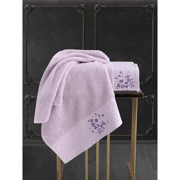 Комплект махровых полотенец Viola, 50 х 90 см - 1 шт, 70 х 140 см - 1 шт, цвет светло-сиреневый
Комплект махровых полотенец Viola, 50 х 90 см - 1 шт, 70 х 140 см - 1 шт, цвет светло-сиреневый