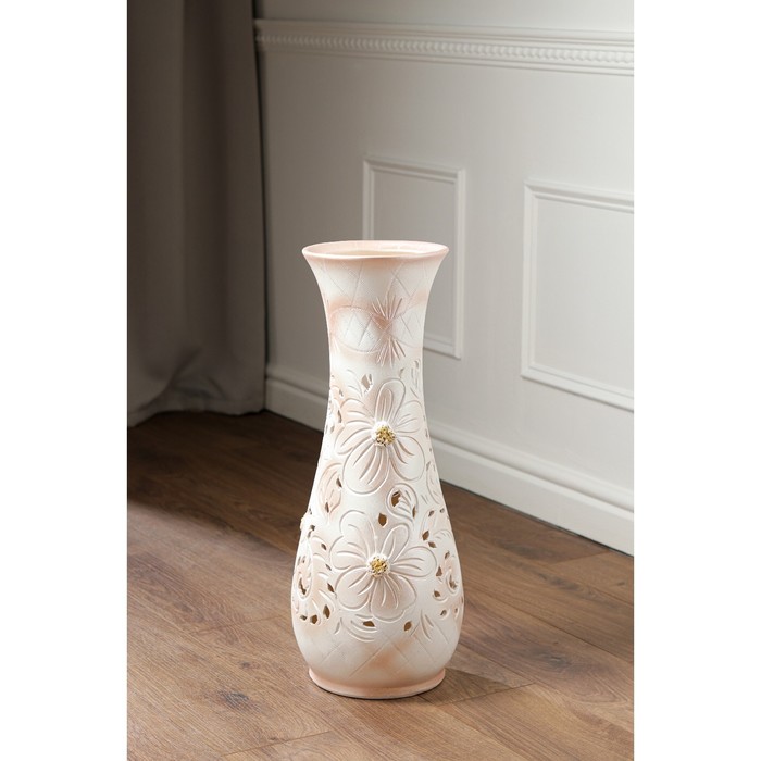 Ваза керамическая "Осень", напольная, сквозная резка, микс, 58 см
Ваза керамическая "Осень", напольная, сквозная резка, микс, 58 см