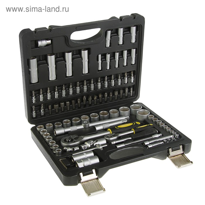 Набор торцевых головок "Эврика"/TOOL KIT, 1/4" х 1/2" DR, 6-гранный, 94 предмета
Набор торцевых головок "Эврика"/TOOL KIT, 1/4" х 1/2" DR, 6-гранный, 94 предмета