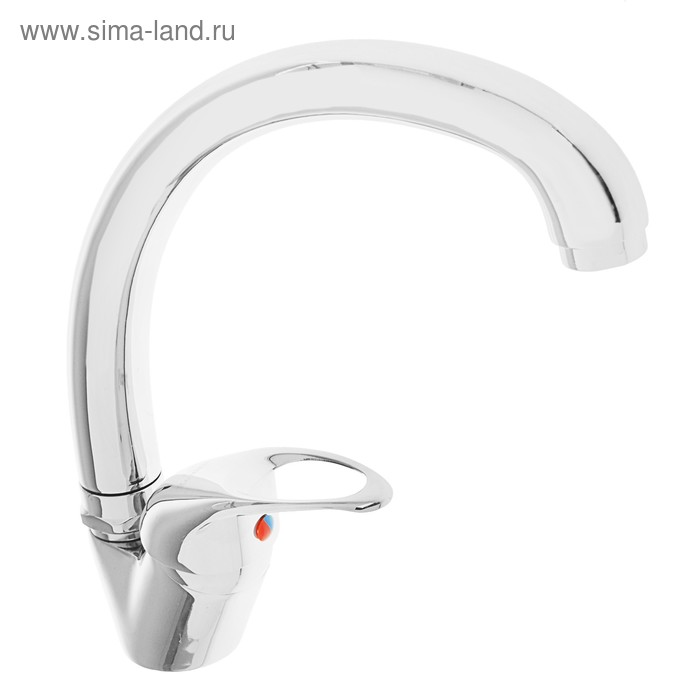 Смеситель для кухни KOMRAD S21-011, однорычажный, хром
Смеситель для кухни KOMRAD S21-011, однорычажный, хром