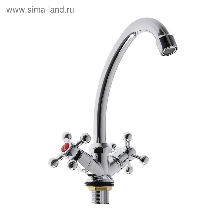 Смеситель для кухни KOMRAD/BRAVO S11-271F-K-1, двухвентильный, хром
Смеситель для кухни KOMRAD/BRAVO S11-271F-K-1, двухвентильный, хром