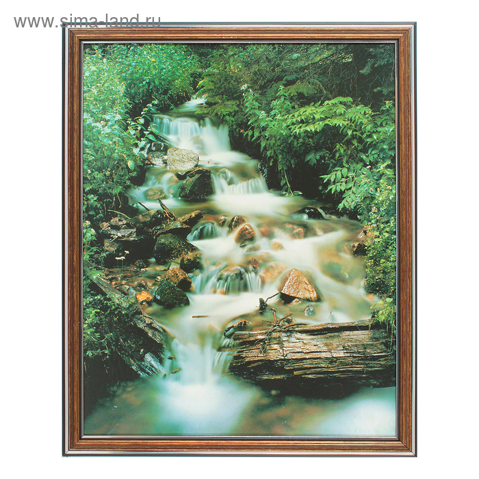 Картина "Лесной водопад" 35х28 (31х38) см
Картина "Лесной водопад" 35х28 (31х38) см