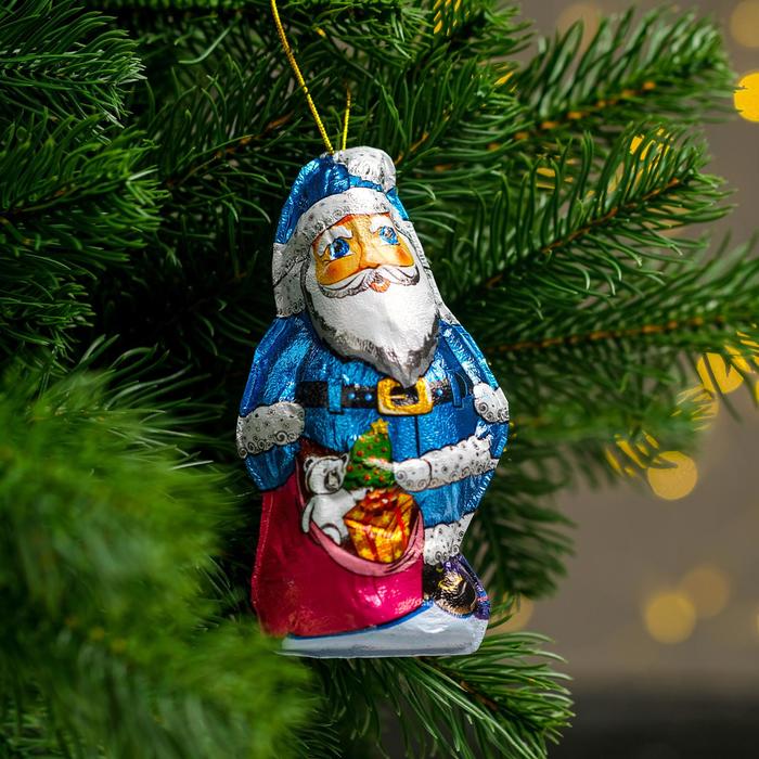 Фигура из тёмного шоколада «Санта Клаус» украшение на ёлку, микс, 40 г
Фигура из тёмного шоколада «Санта Клаус» украшение на ёлку, микс, 40 г