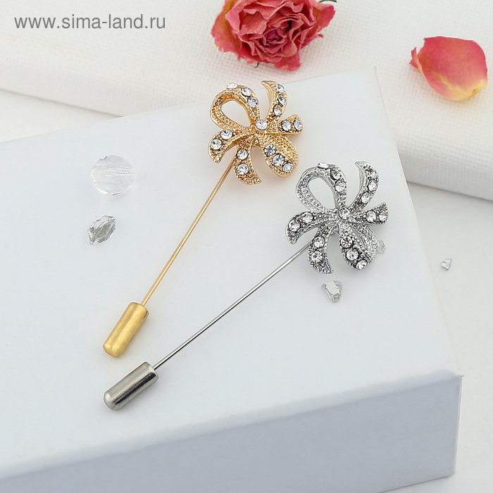 Булавка "Бантик подарочный", 6см, цвет МИКС
Булавка "Бантик подарочный", 6см, цвет МИКС