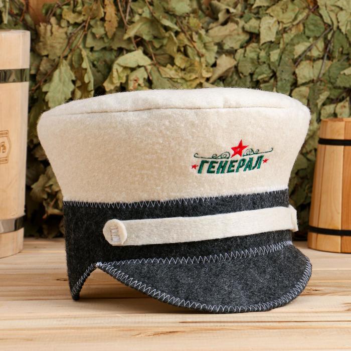 Шапка для бани Фуражка "Генерал"
Шапка для бани Фуражка "Генерал"